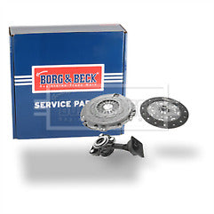 Borg & Beck - CLUTCH 3IN1 CSC KIT - HKT1551 - Fits: PSA C4 Picasso 1.6 HDi 110