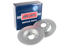 Borg & Beck - BRAKE DISC PAIR - BBD5167 - Fits: VW Golf VI 01/09-