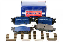 Borg & Beck - FRONT BRAKE PADS - BBP1923 - Fits: Kia Rio 1.4/1.6 05-