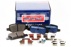 Borg & Beck - Rear Brake Pads - BBP1753 - Fits: Mercedes Vaneo  02-