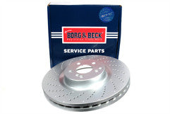 Borg & Beck - BRAKE DISC SINGLE - BBD5950S - Fits: Mercedes CL,S Class 600 03/06-