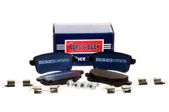 Borg & Beck - REAR BRAKE PADS - BBP2538 - Fits: Renault Gd.Scenic+Elec H/B 14-
