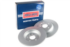 Borg & Beck - BRAKE DISC PAIR - BBD4730 - Fits: Volvo S80 2.4D 06-