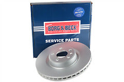 Borg & Beck - BRAKE DISC SINGLE - BBD6147S - Fits: Audi A4 (PR.1LE,1LF) 05/15-