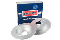 Borg & Beck - BRAKE DISC PAIR - BBD5565 - Fits: Tucson, Sportage Less Electric H/B 05/15-