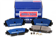 Borg & Beck - BRAKE PADS - BBP2123 - Fits: Toyota Prius 1.8 08-