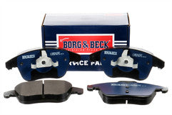 Borg & Beck - FRONT BRAKE PADS - BBP2046 - Fits: PSA C4 Picasso, 5008 07-
