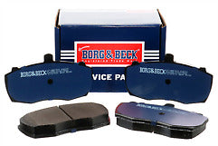 Borg & Beck - BRAKE PADS - BBP1519 - Fits: Ford Transit 86-91