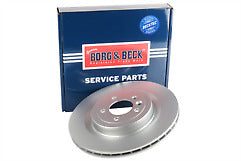 Borg & Beck - BRAKE DISC SINGLE - BBD6107S - Fits: LR R'Rover Sport 5.0TD 04/13-