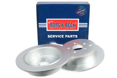 Borg & Beck - BRAKE DISC PAIR - BBD4756 - Fits: Subaru Impreza 1.5, 2.0 07-