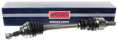 Borg & Beck - Drive Shaft LH - BDS1646 - Fits: Vauxhall Corsa 2019-