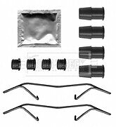 Borg & Beck - FITTING KIT - PADS - BBK1676 - Fits: Astra K, VII 11/15-