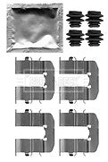 Borg & Beck - FITTING KIT - PADS - BBK1264 - Fits: Hyundai i20 09/08-
