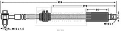 Borg & Beck - BRAKE HOSE - BBH7899 - Fits: G.M. Insignia 2.8 09-17