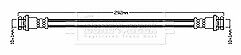Borg & Beck - BRAKE HOSE - BBH8811 - Fits: Pulsar Hatchback C13 2014-