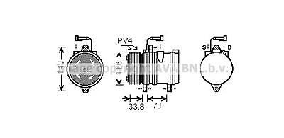 First Line - THERMOSTAT KIT - FTK374 - Fits: Ford Cougar, Jaguar S-Type