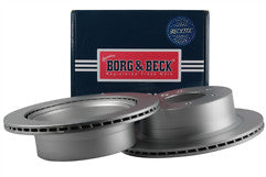 Borg & Beck - BRAKE DISC PAIR - BBD5633 - Fits: Shogun Sport III 2.4 DI-D 08/15-