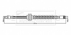 Borg & Beck - BRAKE HOSE - BBH8869 - Fits: Clio IV BH 2012-