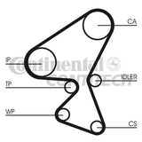 ContiTech - TIMING BELT KIT - CT1092K1 - Fits: Citroen Xsara, Ford Focus
