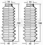 First Line - STEERING GAITER KIT - FSG3106 - Fits: Volkswagen