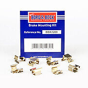 Borg & Beck - FITTING KIT - PADS - BBK1209 - Fits: Citroen,Fiat,Ford,Peugeot