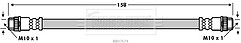 Borg & Beck - BRAKE HOSE - BBH7674 - Fits: Renault Megane III 08-