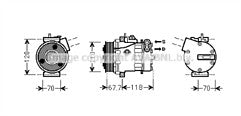 First Line - THERMOSTAT KIT - FTK384 - Fits: Toyota Avensis, Hi-Ace