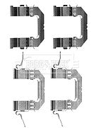 Borg & Beck - FITTING KIT - PADS - BBK1244 - Fits: Nissan Pathfinder 05-