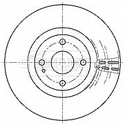 Borg & Beck - BRAKE DISC PAIR - BBD5508 - Fits: Spider, MX-5 06/15-