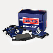Borg & Beck - REAR BRAKE PADS - BBP1697 - Fits: Volvo C70/S70/V70, S80 1998-