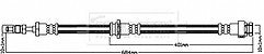 Borg & Beck - BRAKE HOSE - BBH8531 - Fits: NISSAN Cabstar (F24) 06-13