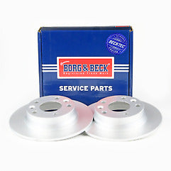 Borg & Beck - BRAKE DISC PAIR - BBD5635 - Fits: Zoe 09/19-
