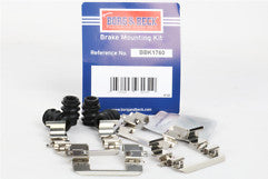 Borg & Beck - FITTING KIT - PADS - BBK1760 - Fits: Hyundai Santa Fe IV 2020-
