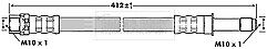 Borg & Beck - BRAKE HOSE - BBH6884 - Fits: Merc Sprinter,VW LT