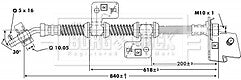 Borg & Beck - BRAKE HOSE - BBH6670 - Fits: Land Rover Range Rover II