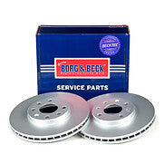 Borg & Beck - BRAKE DISC PAIR - BBD4253 - Fits: GM.Corsa,Meriva 00-