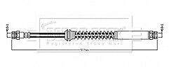 Borg & Beck - BRAKE HOSE - BBH8860 - Fits: Caddy IV 2015-