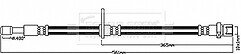 Borg & Beck - BRAKE HOSE - BBH8198 - Fits: Subaru Forester(SG)EJ204 05-08