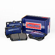 Borg & Beck - BRAKE PADS - BBP2157 - Fits: Lexus GS 04/05-