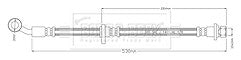 Borg & Beck - BRAKE HOSE - BBH8924 - Fits: HR-V 08/15-