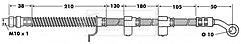 Borg & Beck - BRAKE HOSE - BBH7456 - Fits: Hyundai Sonata IV,Kia Magentis