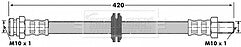 Borg & Beck - BRAKE HOSE - BBH7065 - Fits: Kia Clarus 98-01