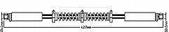 Borg & Beck - BRAKE HOSE - BBH8525 - Fits: LANDROVER Defender 07-10