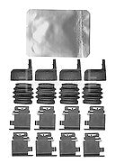 Borg & Beck - FITTING KIT - PADS - BBK1594 - Fits: Nissan NV400 11/11-