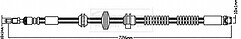 Borg & Beck - BRAKE HOSE - BBH8267 - Fits: BMW 5,6,7 Series 01/09-