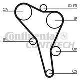 ContiTech - TIMING BELT KIT - CT867K2 - Fits: Audi, Seat, VW 1.9Td