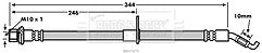 Borg & Beck - BRAKE HOSE - BBH7875 - Fits: Toyota Auris E15,Avensis T27