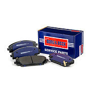 Borg & Beck - FRONT BRAKE PADS - BBP2454 - Fits: Mazda 3 (BM5) 07/13-