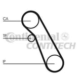 ContiTech - TIMING BELT KIT - CT983K1 - Fits: Ford