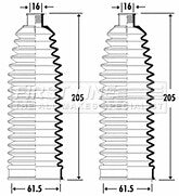 First Line - STEERING GAITER KIT - FSG3264 - Fits: VW Transporter T5